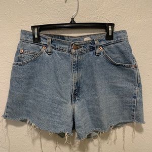 VINTAGE LEVI SHORT - ORANGE TAB